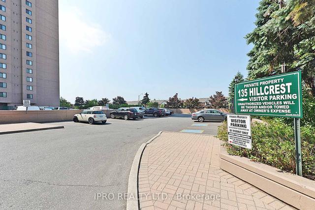 906 - 135 Hillcrest Ave, Condo with 1 bedrooms, 1 bathrooms and 2 parking in Mississauga ON | Image 26