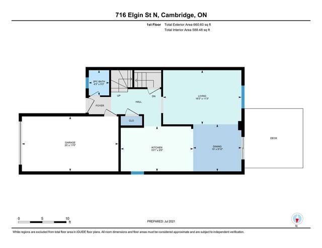 716 Elgin St, House detached with 3 bedrooms, 3 bathrooms and 3 parking in Cambridge ON | Image 25