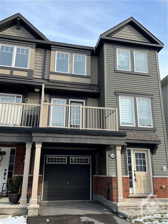 116 Helenium Lane, Townhouse with 2 bedrooms, 3 bathrooms and 3 parking in Ottawa ON | Image 1