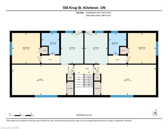 558 Krug Street, Home with 5 bedrooms, 0 bathrooms and null parking in Kitchener ON | Image 48