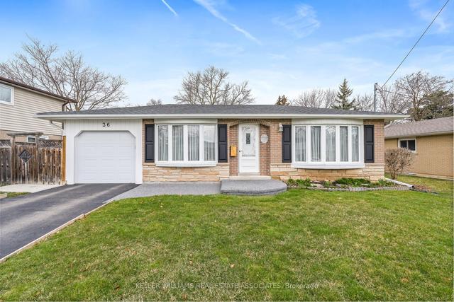 36 Irwin Cres, House detached with 3 bedrooms, 2 bathrooms and 3 parking in Halton Hills ON | Image 1