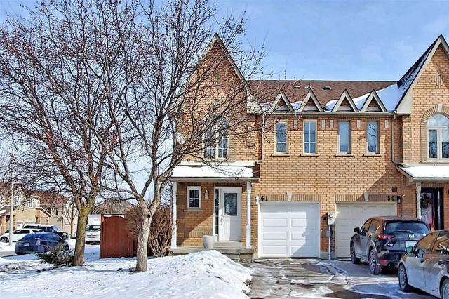 61 Silverdart Cres, House attached with 3 bedrooms, 4 bathrooms and 4 parking in Richmond Hill ON | Image 1