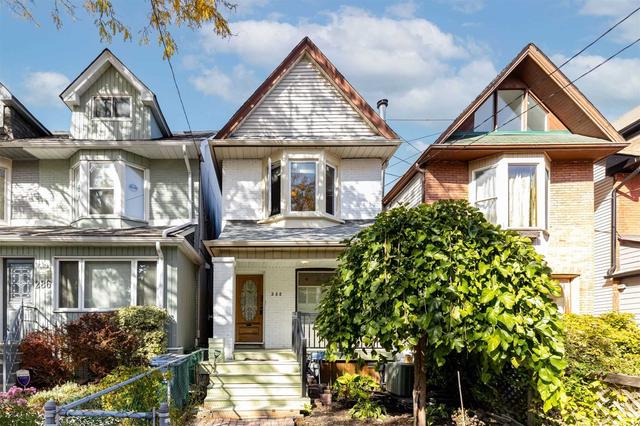 288 Withrow Ave, House detached with 3 bedrooms, 1 bathrooms and 2 parking in Toronto ON | Card Image