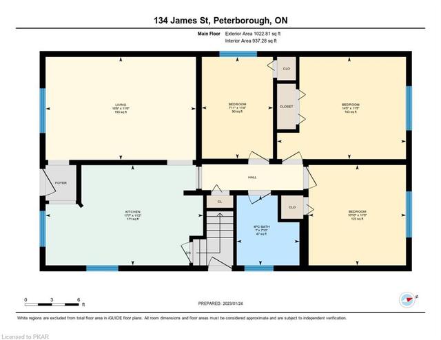 134 James Street, House detached with 5 bedrooms, 2 bathrooms and null parking in Peterborough ON | Image 33