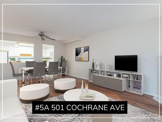 5a - 501 Cochrane Avenue, House attached with 2 bedrooms, 2 bathrooms and null parking in Coquitlam BC | Card Image