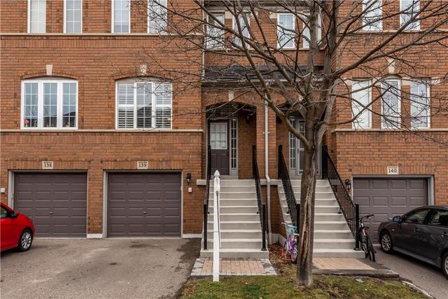 139 - 5530 Glen Erin Drive, House attached with 3 bedrooms, 2 bathrooms and 1 parking in Mississauga ON | Card Image