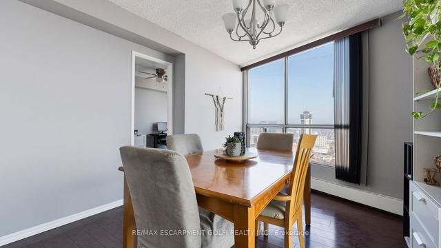 3202 - 150 Charlton Ave E, Condo with 2 bedrooms, 2 bathrooms and 1 parking in Hamilton ON | Image 10