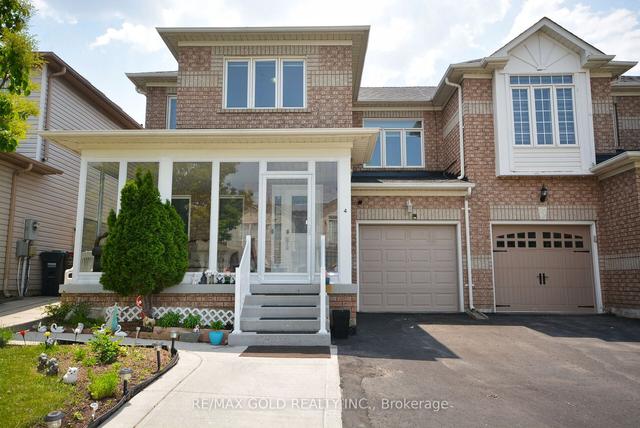4 Seaside Circ, House semidetached with 3 bedrooms, 3 bathrooms and 3 parking in Brampton ON | Image 1