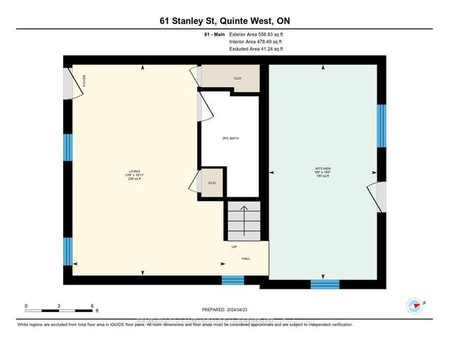 61 Stanley St, House detached with 4 bedrooms, 3 bathrooms and 4 parking in Quinte West ON | Image 6