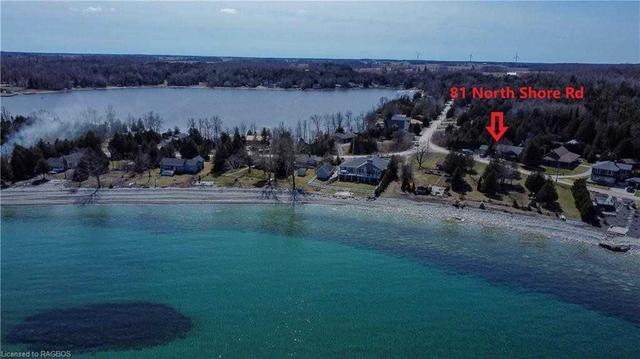 81 North Shore Rd, House detached with 2 bedrooms, 1 bathrooms and 5 parking in Northern Bruce Peninsula ON | Card Image