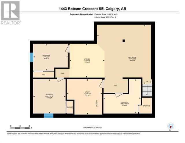 1443 Robson Crescent Se, House detached with 5 bedrooms, 2 bathrooms and 1 parking in Calgary AB | Image 31