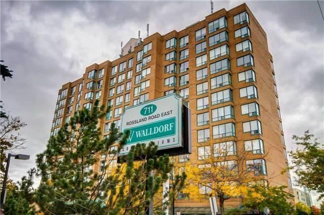 1012 - 711 Rossland Rd, Condo with 1 bedrooms, 1 bathrooms and 1 parking in Whitby ON | Image 15