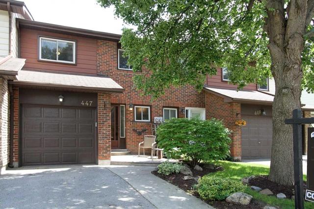 46 - 447 Ontario St N, Townhouse with 4 bedrooms, 2 bathrooms and 1 parking in Milton ON | Image 1