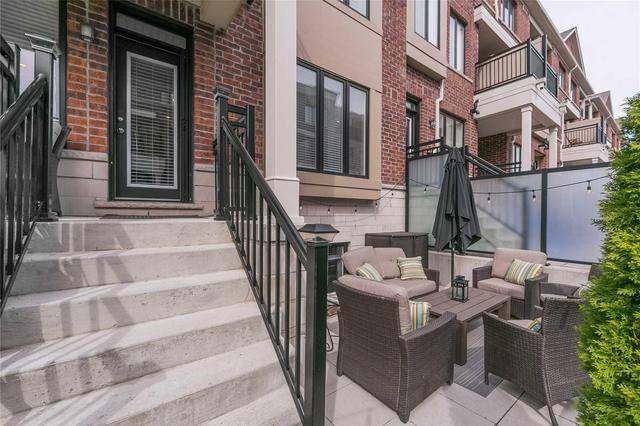 40 - 20 Carnation Ave, Townhouse with 3 bedrooms, 3 bathrooms and 1 parking in Toronto ON | Image 18