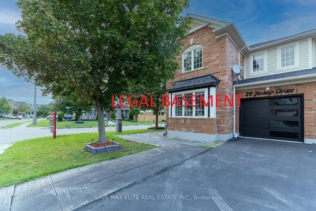 29 Jessop Dr, House semidetached with 3 bedrooms, 4 bathrooms and 3 parking in Brampton ON | Image 1