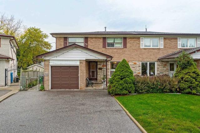 95 Fontainbleau Dr, House semidetached with 4 bedrooms, 2 bathrooms and 5 parking in Toronto ON | Image 1