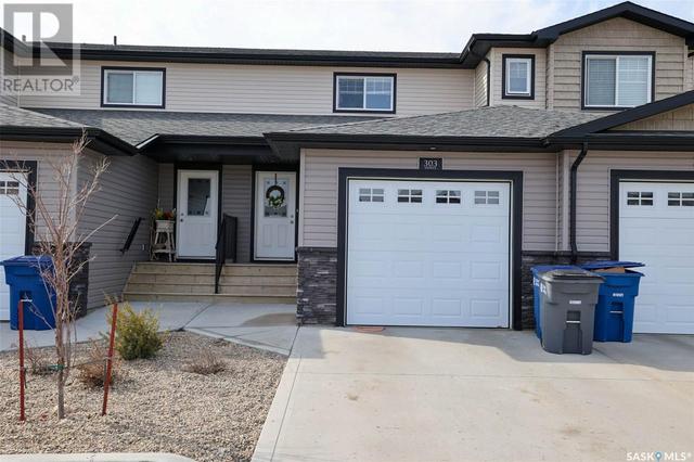 303 - 2 Savanna Crescent, House attached with 2 bedrooms, 2 bathrooms and null parking in Pilot Butte SK | Card Image