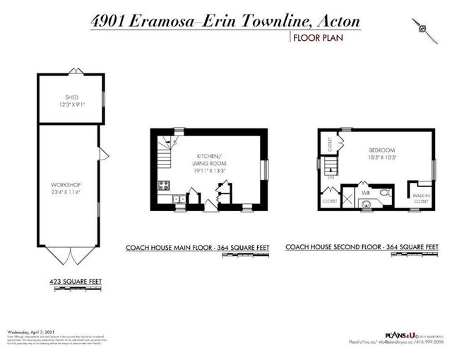 4901 Eramosa Erin Townline, House detached with 2 bedrooms, 1 bathrooms and 5 parking in Erin ON | Image 46