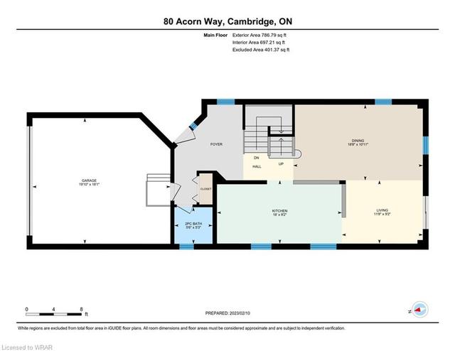 80 Acorn Way, House detached with 3 bedrooms, 2 bathrooms and 4 parking in Cambridge ON | Image 43