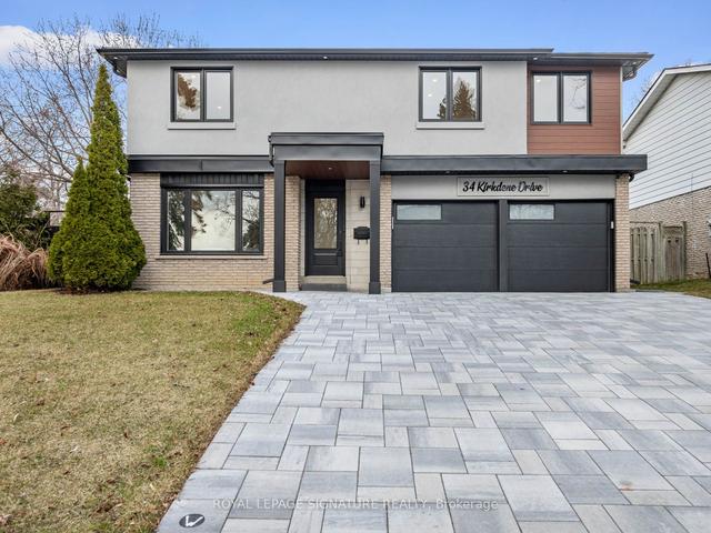 34 Kirkdene Dr, House detached with 4 bedrooms, 5 bathrooms and 6 parking in Toronto ON | Image 12