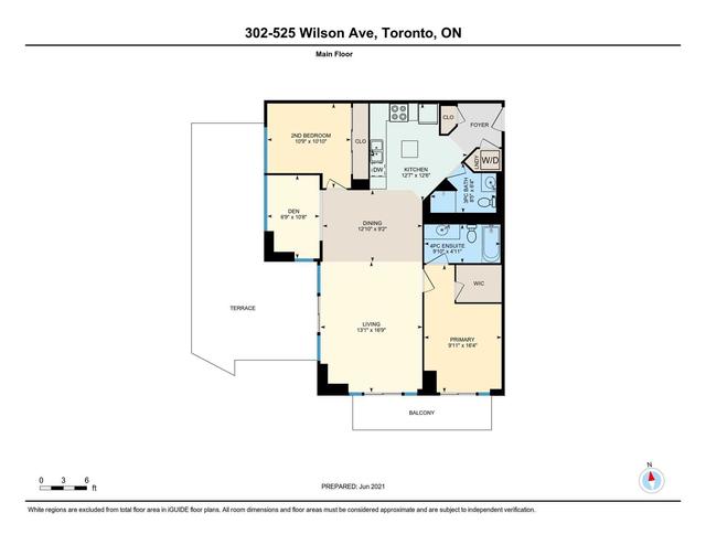 302 - 525 Wilson Ave, Condo with 2 bedrooms, 2 bathrooms and 1 parking in Toronto ON | Image 35