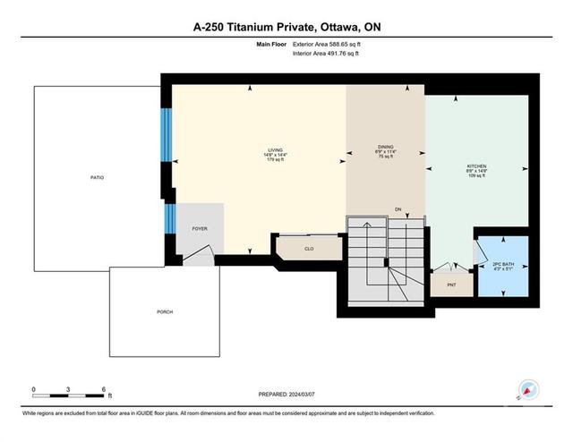 a - 250 Titanium Private, House attached with 2 bedrooms, 2 bathrooms and 1 parking in Ottawa ON | Image 22