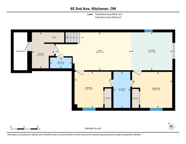 65 Second Ave, House detached with 3 bedrooms, 5 bathrooms and 5 parking in Kitchener ON | Image 19