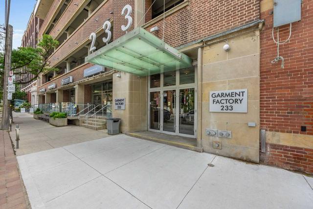 811 - 233 Carlaw Ave, Condo with 1 bedrooms, 1 bathrooms and 0 parking in Toronto ON | Image 8
