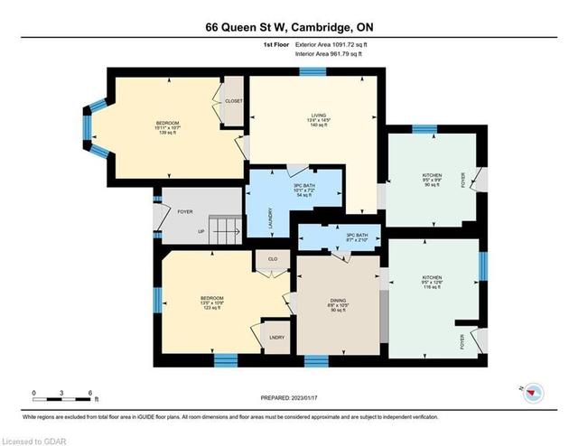 66 Queen St W, House detached with 5 bedrooms, 4 bathrooms and 6 parking in Cambridge ON | Image 33