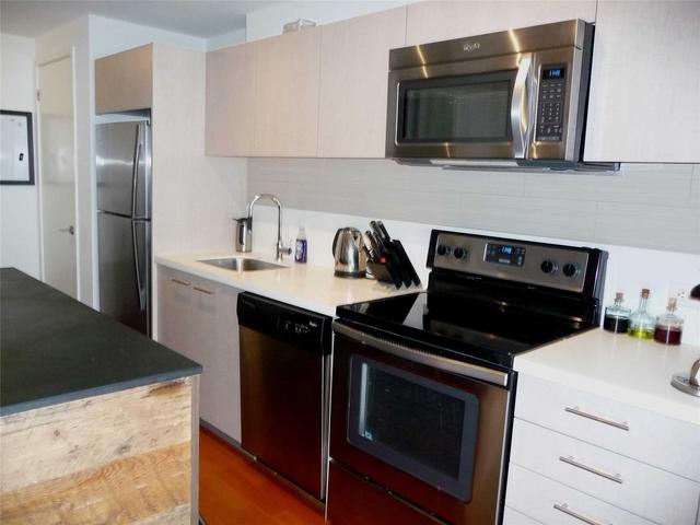 809 - 390 Cherry St, Condo with 1 bedrooms, 1 bathrooms and null parking in Toronto ON | Image 4