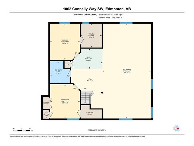 1062 Connelly Wy Sw, House detached with 5 bedrooms, 4 bathrooms and null parking in Edmonton AB | Image 60