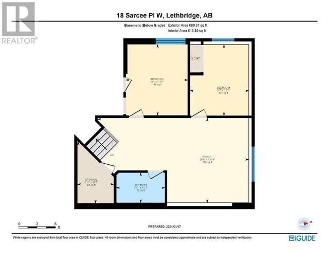 18 Sarcee Place W, House detached with 5 bedrooms, 3 bathrooms and 4 parking in Lethbridge AB | Image 50