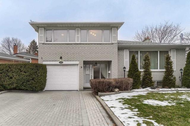 9 Pride Crt, House detached with 4 bedrooms, 3 bathrooms and 3 parking in Toronto ON | Image 1
