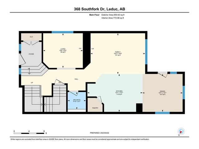 368 Southfork Dr, House detached with 3 bedrooms, 2 bathrooms and null parking in Leduc AB | Image 52