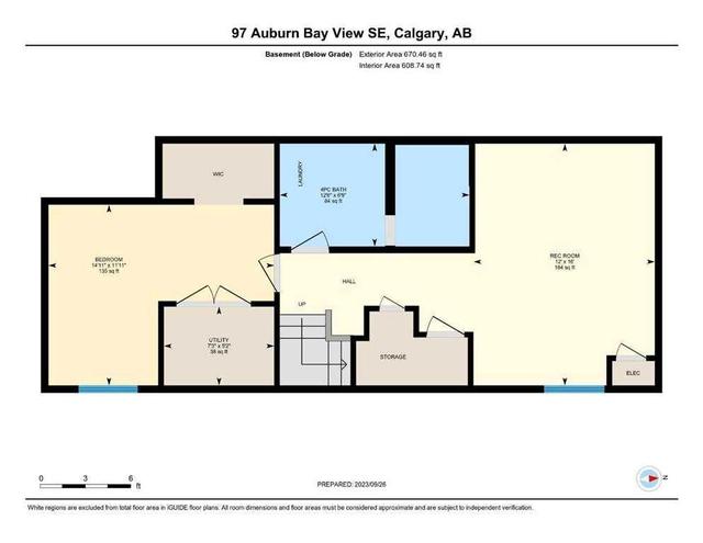 97 Auburn Bay View Se, Home with 4 bedrooms, 3 bathrooms and null parking in Calgary AB | Image 36