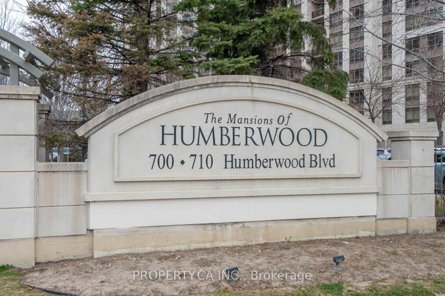 1014 - 710 Humberwood Rd, Condo with 2 bedrooms, 2 bathrooms and 1 parking in Toronto ON | Image 12
