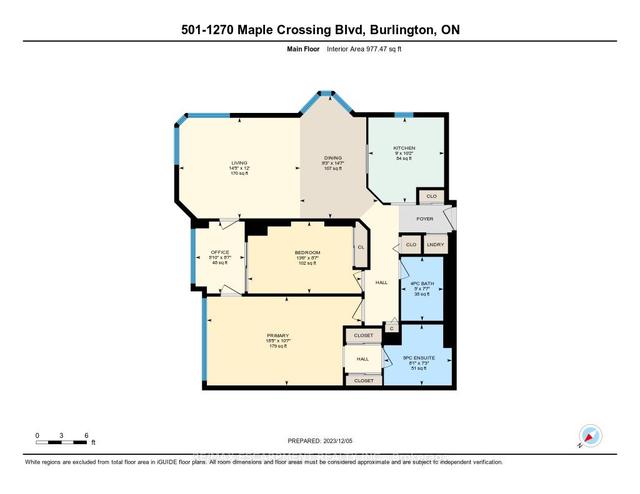 501 - 1270 Maple Crossing Blvd, Condo with 2 bedrooms, 2 bathrooms and 1 parking in Burlington ON | Image 29