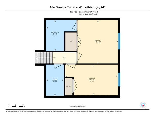 154 Crocus Terrace W, House detached with 2 bedrooms, 2 bathrooms and 2 parking in Lethbridge AB | Image 37