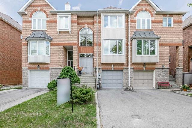 71 Thornway Ave, House attached with 3 bedrooms, 3 bathrooms and 2 parking in Vaughan ON | Image 1