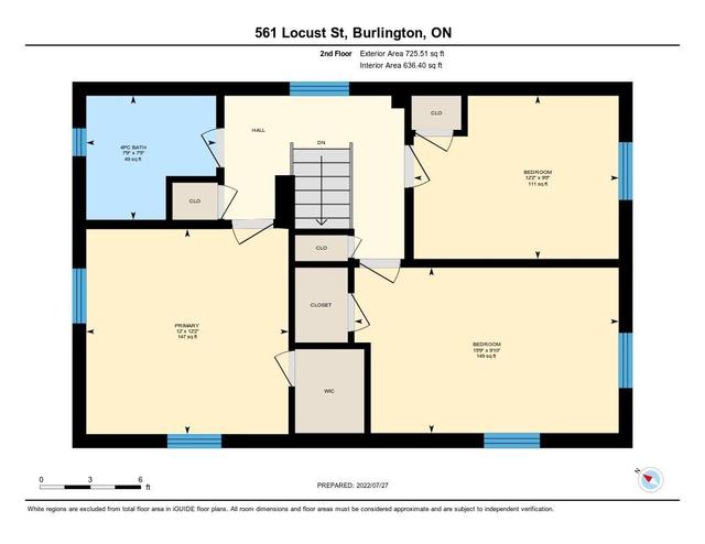 561 Locust St, House detached with 3 bedrooms, 2 bathrooms and 2 parking in Burlington ON | Image 33