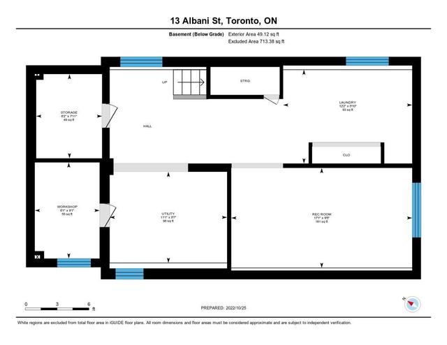 13 Albani St, House detached with 4 bedrooms, 1 bathrooms and 1 parking in Toronto ON | Image 35