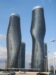 1705 - 50 Absolute Ave, Condo with 2 bedrooms, 2 bathrooms and 1 parking in Mississauga ON | Image 1