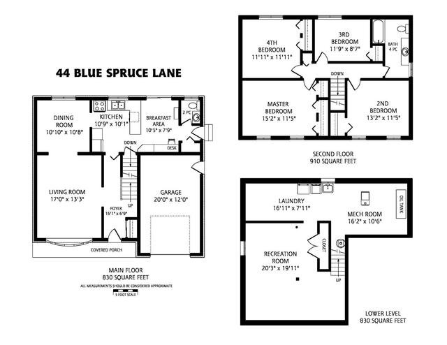 44 Blue Spruce Lane, House detached with 4 bedrooms, 2 bathrooms and 4 parking in Markham ON | Image 35