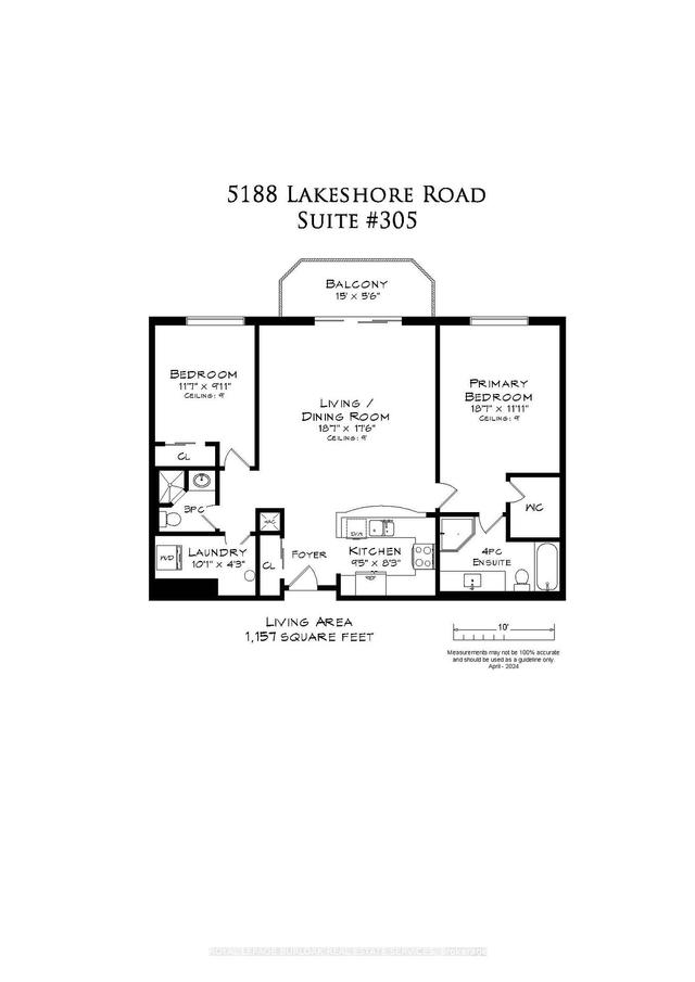 305 - 5188 Lakeshore Rd, Condo with 2 bedrooms, 2 bathrooms and 2 parking in Burlington ON | Image 21