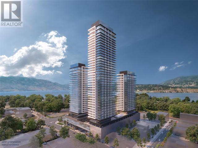 3706 - 1626 Water Street, Condo with 1 bedrooms, 1 bathrooms and null parking in Kelowna BC | Image 5