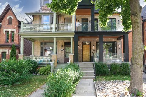 169 Strachan Ave, House semidetached with 4 bedrooms, 6 bathrooms and 4 parking in Toronto ON | Card Image