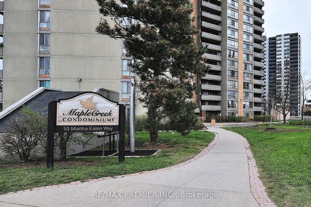 1901 - 10 Martha Eaton Way, Condo with 2 bedrooms, 2 bathrooms and 2 parking in Toronto ON | Image 12