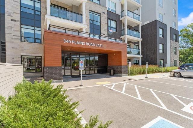508 - 340 Plains Road E, Condo with 1 bedrooms, 1 bathrooms and null parking in Burlington ON | Image 5