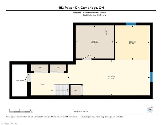 153 Patton Drive, House detached with 3 bedrooms, 1 bathrooms and 3 parking in Cambridge ON | Image 5