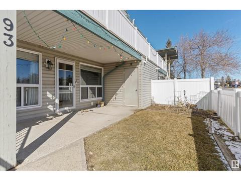 93 - 2703 79 St Nw, House attached with 2 bedrooms, 1 bathrooms and null parking in Edmonton AB | Card Image